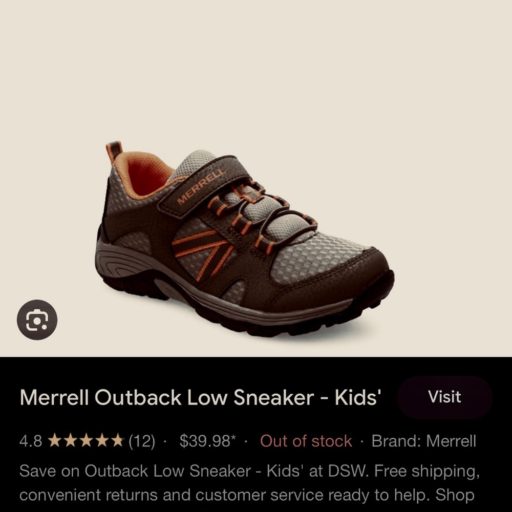 Merrell Boots Boys size 2.5